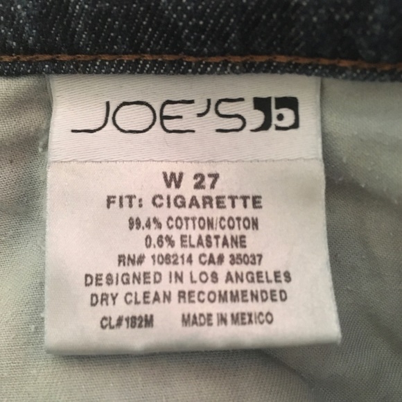 Joe’s Jeans Cigarette Style Size 27 (tall) - Picture 8 of 10